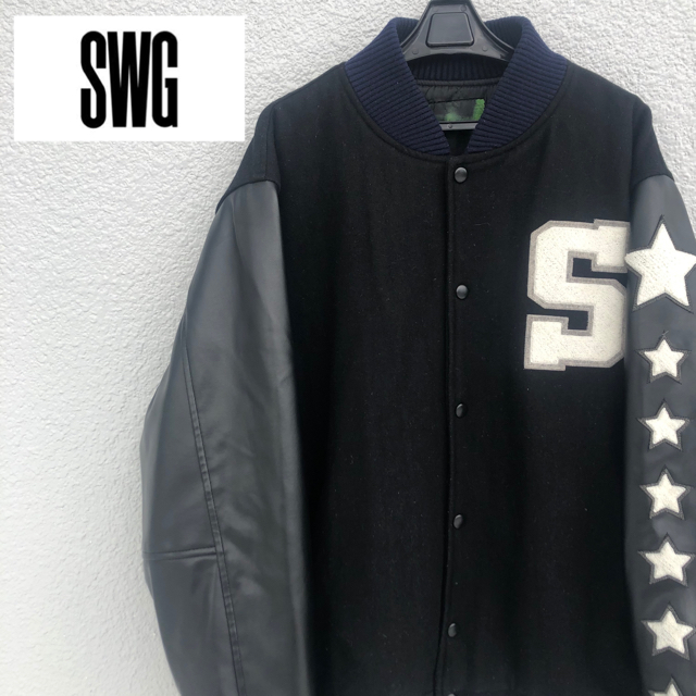 シニアファッション アウター 【美品】SWAGGER スワッガー スタジャン