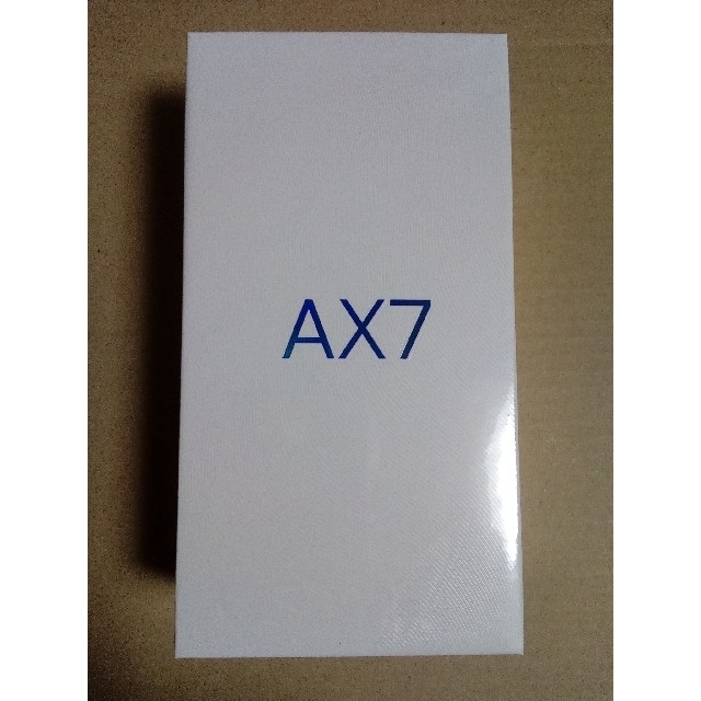 スマートフォン/携帯電話OPPO AX7 (ゴールド)