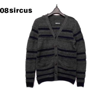 ビューティアンドユースユナイテッドアローズ(BEAUTY&YOUTH UNITED ARROWS)の08sircus モヘア混 ウールカーディガン 13AW 46  (カーディガン)