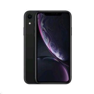 アップル(Apple)のiPhone XR 64GB ブラック au(SIMフリー)(スマートフォン本体)