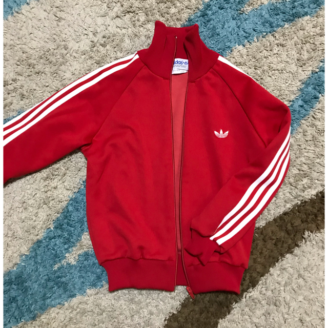 adidas(アディダス)のヴィンテージ ジャージ(子供用) キッズ/ベビー/マタニティのキッズ服女の子用(90cm~)(ジャケット/上着)の商品写真