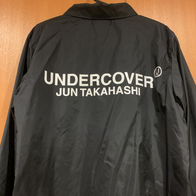 UNDERCOVER(アンダーカバー)の【undercover】コーチジャケット ブラック Mサイズ/美品 メンズのジャケット/アウター(ナイロンジャケット)の商品写真