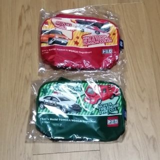 タカラトミー(Takara Tomy)の♡♡JACK様専用♡♡トミカ アサヒのノベルティバック♪♪緑(トートバッグ)