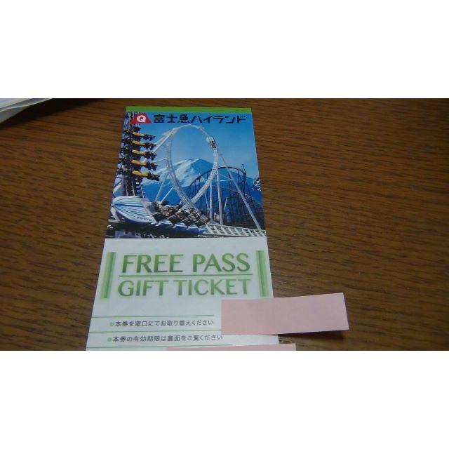 最新富士急ハイランドフリーパス２枚　来年２月末迄有効　即発送