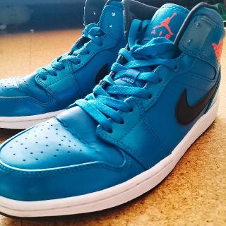 ナイキ(NIKE)のAIR JORDAN1 BLUE/PINK(スニーカー)