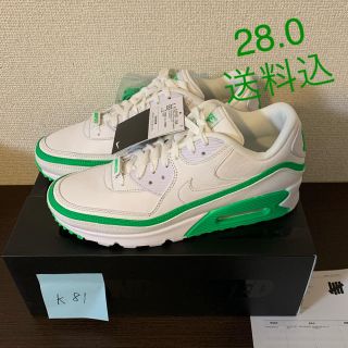 ナイキ(NIKE)のnike undefeated air max 90  28.0 (スニーカー)