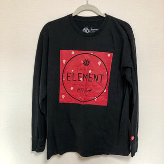 エレメント(ELEMENT)のELEMENTE エレメント ロンt Lサイズ ブラック  (Tシャツ/カットソー(七分/長袖))