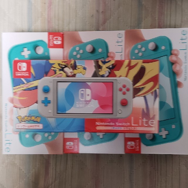 超人気 Nintendo Switch - Nintendo Switch Lite ザシアン1台 ...