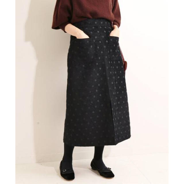 IENA(イエナ)のIENA LA BOUCLE モールジャガード Aラインスカート レディースのスカート(ロングスカート)の商品写真