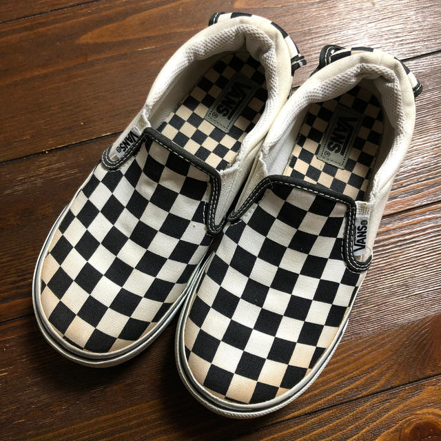 VANS(ヴァンズ)のバンズ　スリッポン　キッズ レディースの靴/シューズ(スニーカー)の商品写真