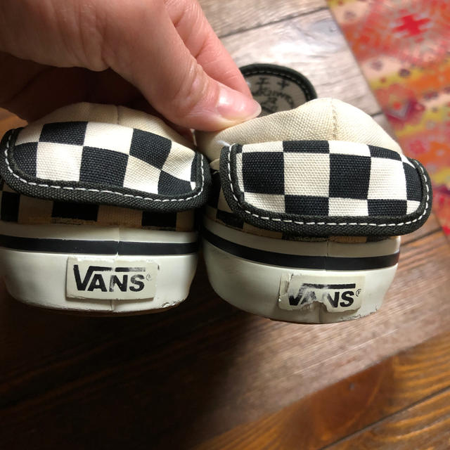 VANS(ヴァンズ)のバンズ　スリッポン　キッズ レディースの靴/シューズ(スニーカー)の商品写真