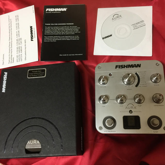 FISHMAN Aura Spectrum DI Preamp 美品 楽器のギター(エフェクター)の商品写真