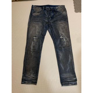 フィアオブゴッド(FEAR OF GOD)のmnml ストレッチ　デニム40 ジーンズ ダメージデニム(デニム/ジーンズ)