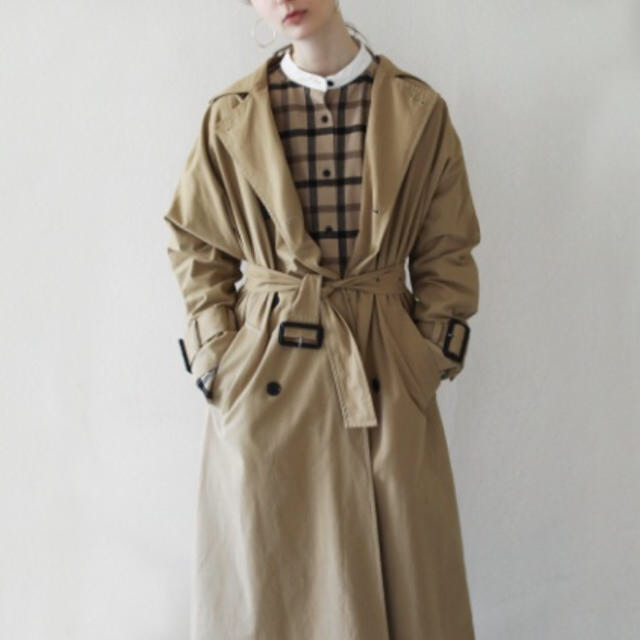 TODAYFUL(トゥデイフル)のTODAYFUL Over Trench Coat38 レディースのジャケット/アウター(トレンチコート)の商品写真