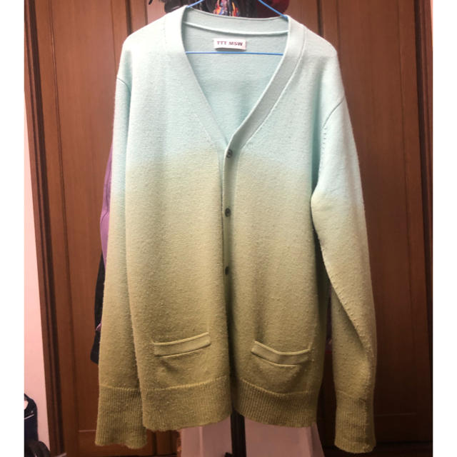 Maison Martin Margiela(マルタンマルジェラ)のTTT_MSW グラデーション　カーディガン メンズのトップス(カーディガン)の商品写真