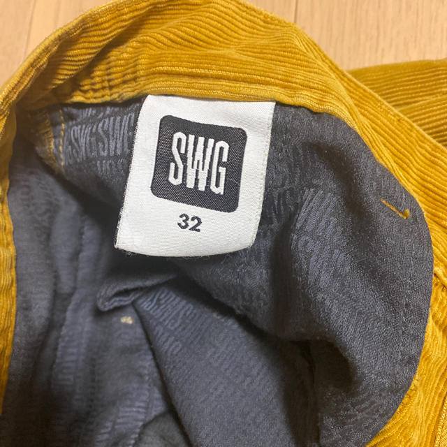 SWAGGER(スワッガー)のSWAGGER スワッガー コーデュロイパンツ クラッシュパンツ メンズのパンツ(その他)の商品写真