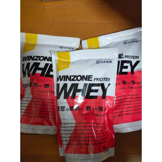 WINZONE PROTEIN WHEY 3袋　リッチバナナ風味