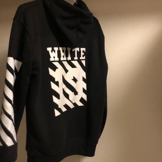 オフホワイト(OFF-WHITE)のオフホワイト　off-white プリントパーカー(パーカー)