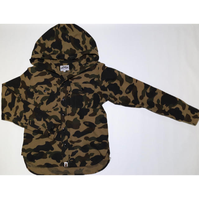 a bathing ape エイプ　カモパーカー