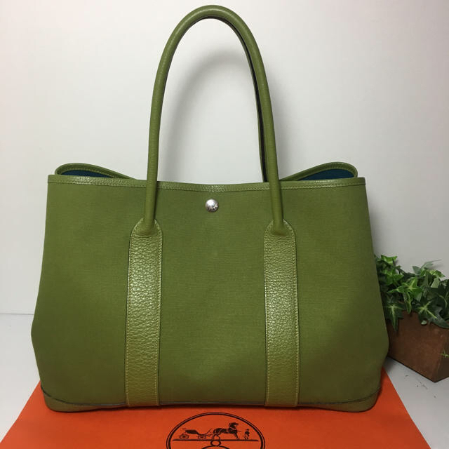 本物品質の Hermes - レアカラー✨Aランク✨HERMES ガーデンパーティ