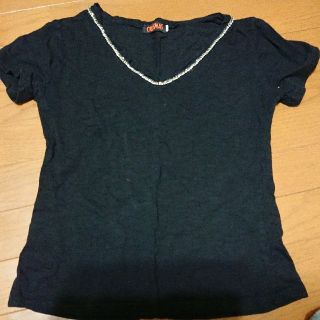 首周りストーン。 キラキラ!!(Tシャツ(半袖/袖なし))