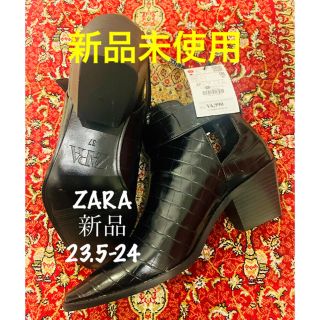 ザラ(ZARA)のZARAザラ♡37ショートブーツ新品未使用(ブーティ)