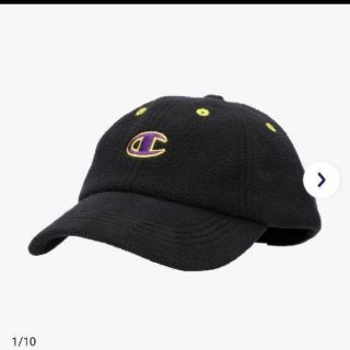 チャンピオン(Champion)の新品タグつきChampionフリースキャップ　キッズ(帽子)