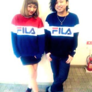 ウィゴー(WEGO)のFILA WEGO コラボトレーナー(トレーナー/スウェット)