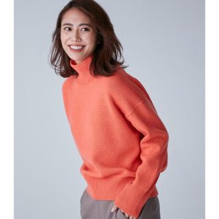 ニジュウサンク(23区)の23区　カシミアブレンドバルキーニット　40(ニット/セーター)