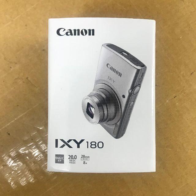 キヤノン コンパクトデジタルカメラ IXY 180 IXY180-SL シルバー同梱品