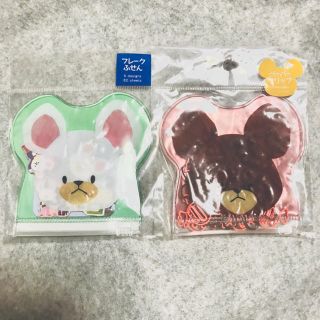 クマノガッコウ(くまのがっこう)の【新品】くまのがっこう　フレークふせん　ペーパークリップ　2個セット(ノート/メモ帳/ふせん)