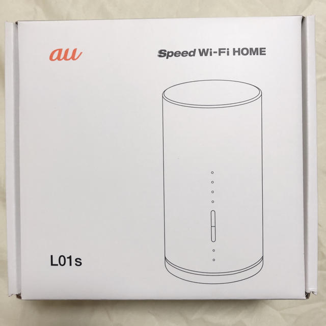 au(エーユー)のSpeed-WiFi-Home L01s スマホ/家電/カメラのPC/タブレット(PC周辺機器)の商品写真