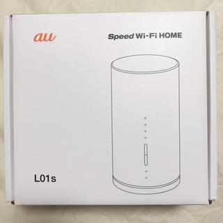 エーユー(au)のSpeed-WiFi-Home L01s(PC周辺機器)