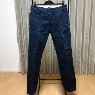 ジョンブル(JOHNBULL)のJohnbull メンズ　コットンストレートパンツ　ネイビー(チノパン)