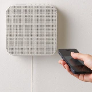 ムジルシリョウヒン(MUJI (無印良品))の◎新品◎ 無印良品壁掛け式Bluetoothスピーカー／型番ＭＪＢＴＳ‐１  (ポータブルプレーヤー)