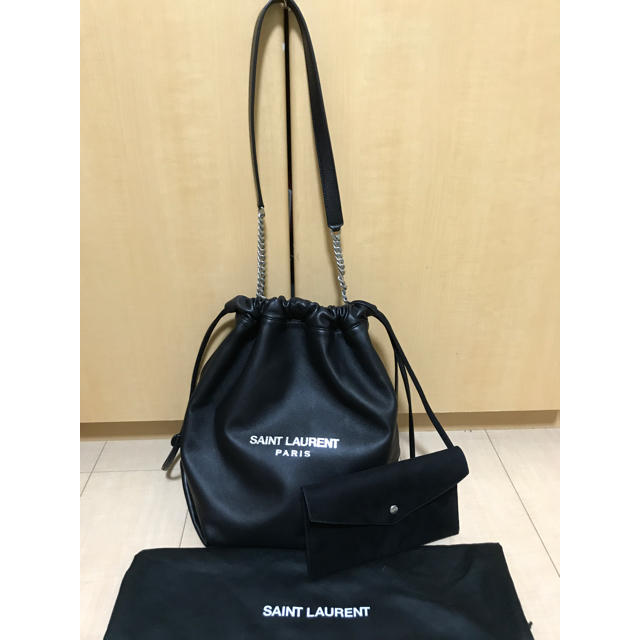 内祝い】 Saint Laurent CHANEL☆テディレザーチェーンバック