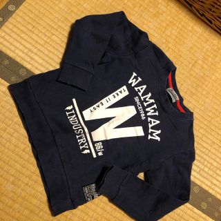 ワムワム(WAMWAM)のワムワム トレーナー120(Tシャツ/カットソー)