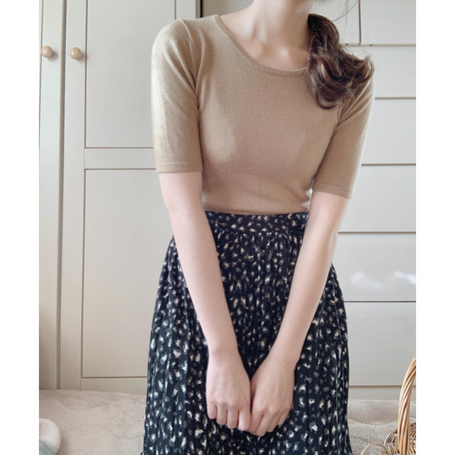 Lochie(ロキエ)のcafelatte vintage tops レディースのトップス(Tシャツ(半袖/袖なし))の商品写真