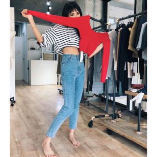 アリシアスタン(ALEXIA STAM)のkiita様専用⭐︎Something×Juemi DENIM SLIM(デニム/ジーンズ)