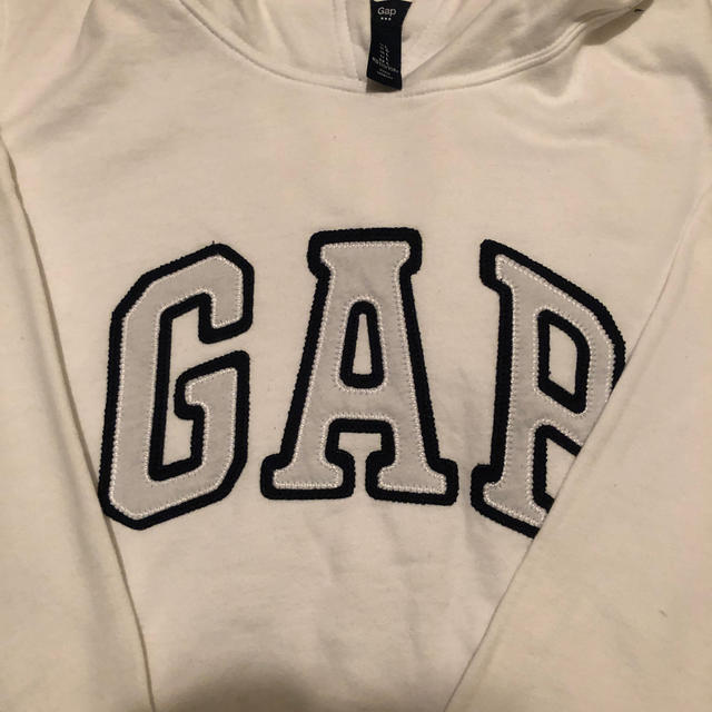 GAP(ギャップ)のGAP 白パーカー レディースのトップス(パーカー)の商品写真