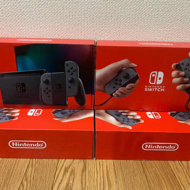 Nintendo Switch Joy-Con グレー　任天堂　スイッチ