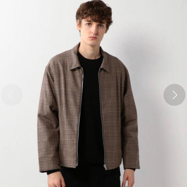 steven alan(スティーブンアラン)の＜Steven Alan＞CHECK SHORT BLOUSON/ブルゾン M メンズのジャケット/アウター(ブルゾン)の商品写真