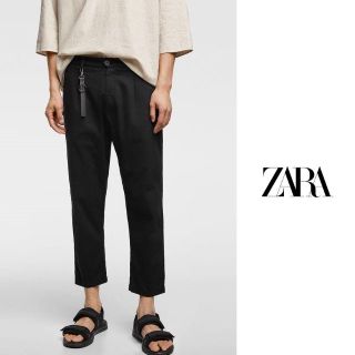 ザラ(ZARA)の【セール‼️】ZARA　キーストラップ付き チノ トラウザーズ　"36/29"(チノパン)