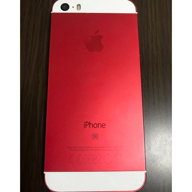 iPhone SE ジャンク Red  SIMフリー 64GB iPhoneSE