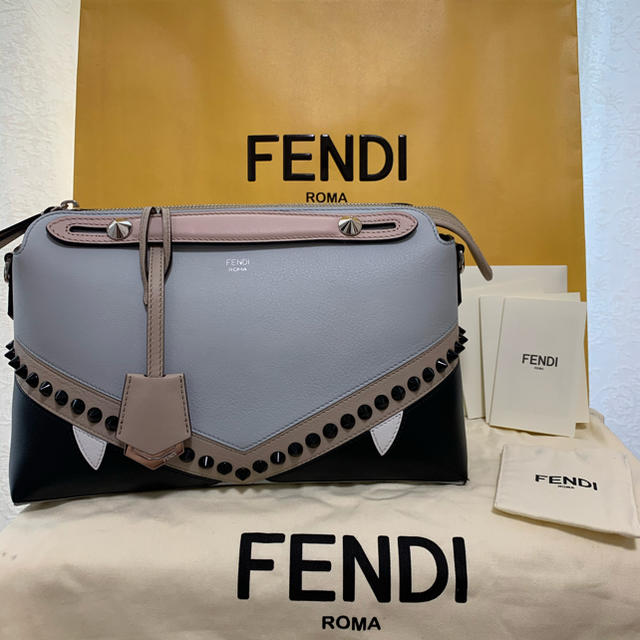 輝く高品質な - FENDI FENDI 極美品❤︎ バイザウェイ モンスター ハンドバッグ