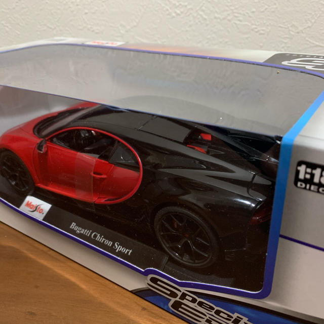 Ferrari(フェラーリ)の1/18 マイスト ブガッティ シロン Bugatti Chiron Sport エンタメ/ホビーのおもちゃ/ぬいぐるみ(ミニカー)の商品写真