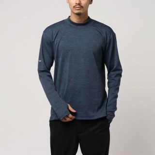 アディダス(adidas)のアディダス M ICON TOKYO モックネック 長袖 T シャツ(Tシャツ/カットソー(七分/長袖))