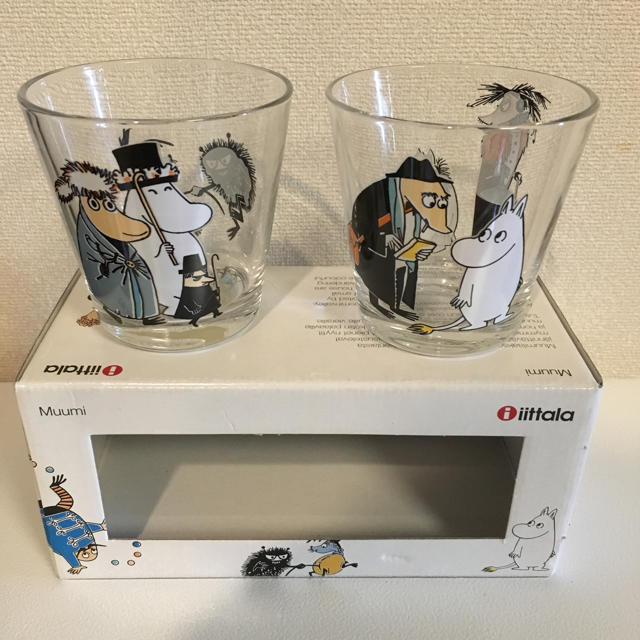 ムーミン タンブラー 2個セット カルティオ イッタラ 廃盤品