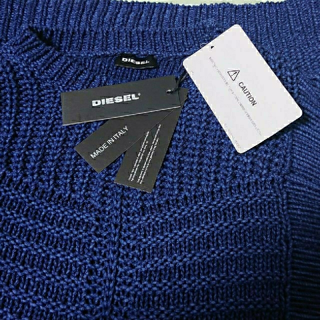 DIESEL(ディーゼル)の新品未使用 DIESEL K-CAGE PULLOVER L size メンズのトップス(ニット/セーター)の商品写真