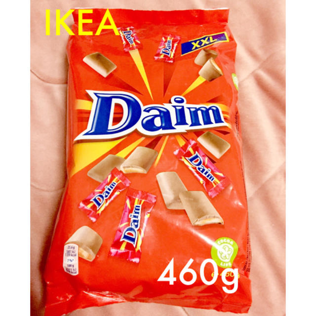 IKEA(イケア)の☆おすすめ☆ IKEA イケア ダイム Daim チョコ 460g 食品/飲料/酒の食品(菓子/デザート)の商品写真